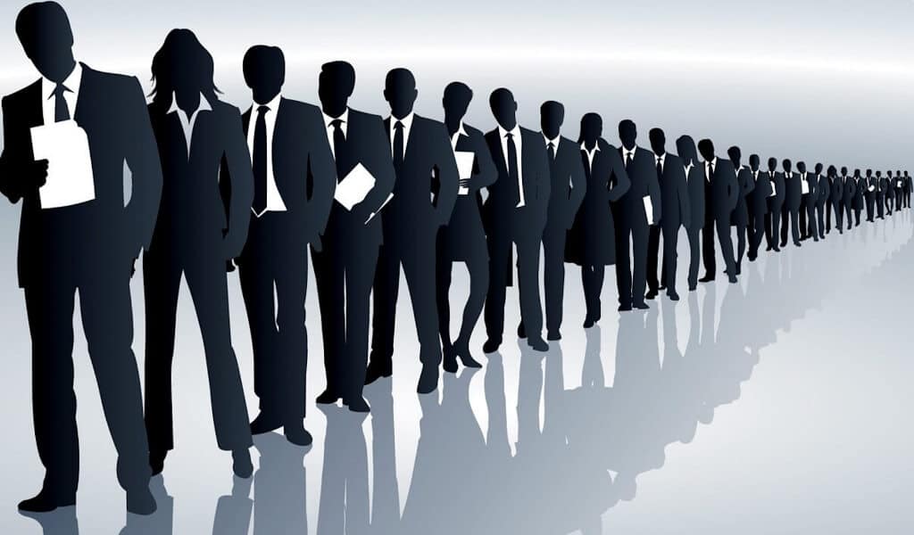 Job seekers exploring opportunities in Narowal